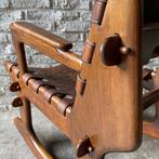 vintage design Rocking chair Angel Pasmino, Ophalen, 75 tot 100 cm, Nvt, 75 tot 100 cm