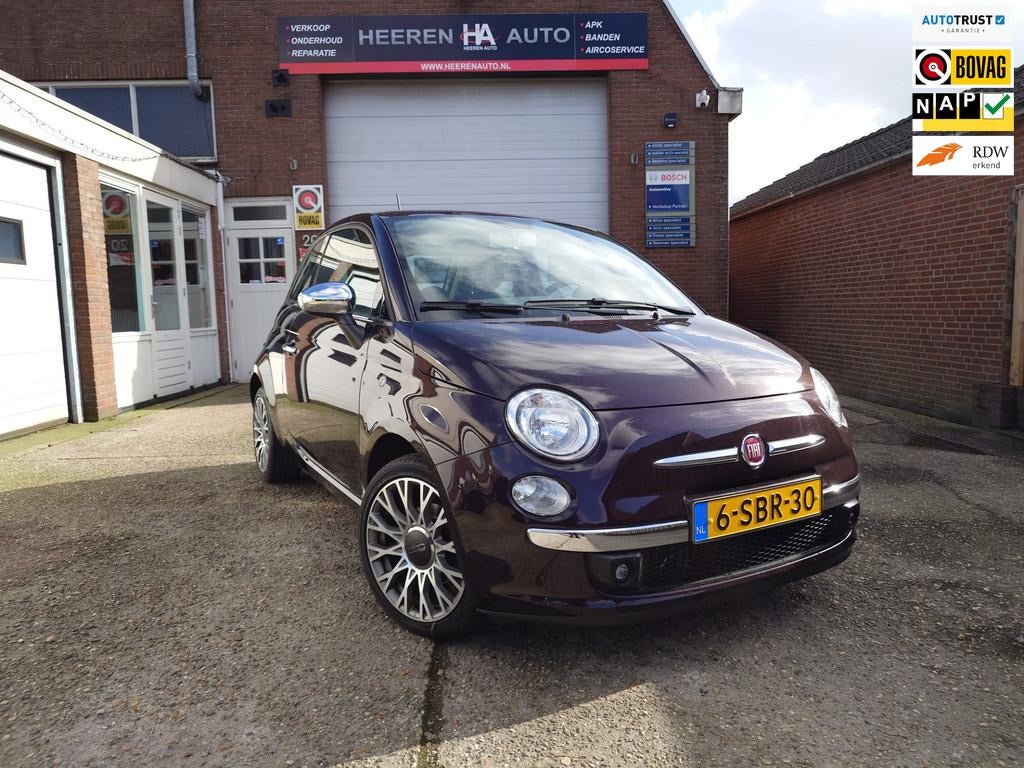 Fiat 500 0.9 TwinAir Lounge, Panorama, Airco, 20.000km!, Auto's, Fiat, Voorwielaandrijving, Euro 5, Gebruikt, Overige kleuren