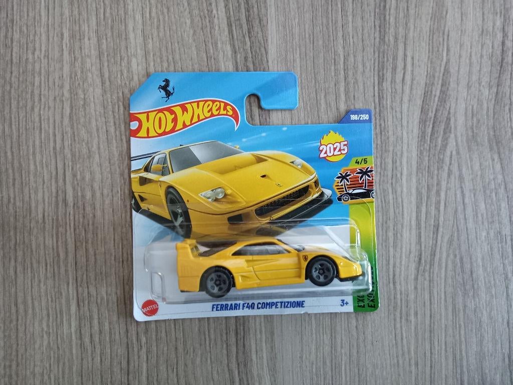 Hot Wheels Ferrari F40, Ophalen of Verzenden, Nieuw, Auto