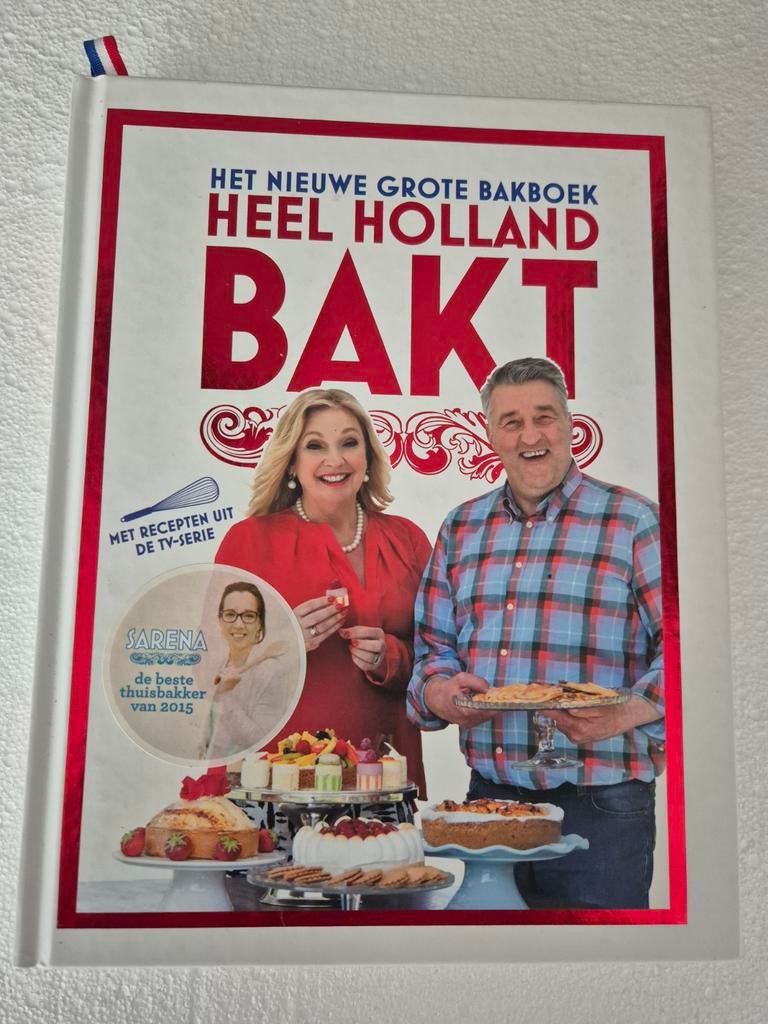 Het nieuwe grote bakboek Heel Holland bakt, Boeken, Kookboeken, Ophalen of Verzenden, Zo goed als nieuw, Nederland en België, Janny van der Heijden; Martine Steenstra
