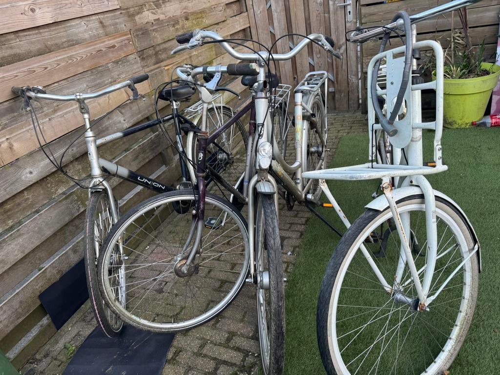 4x Opknapfietsen te koop: Cortina, Batavus & Union, Fietsen en Brommers, Fietsen | Heren | Herenfietsen, Ophalen, Zo goed als nieuw