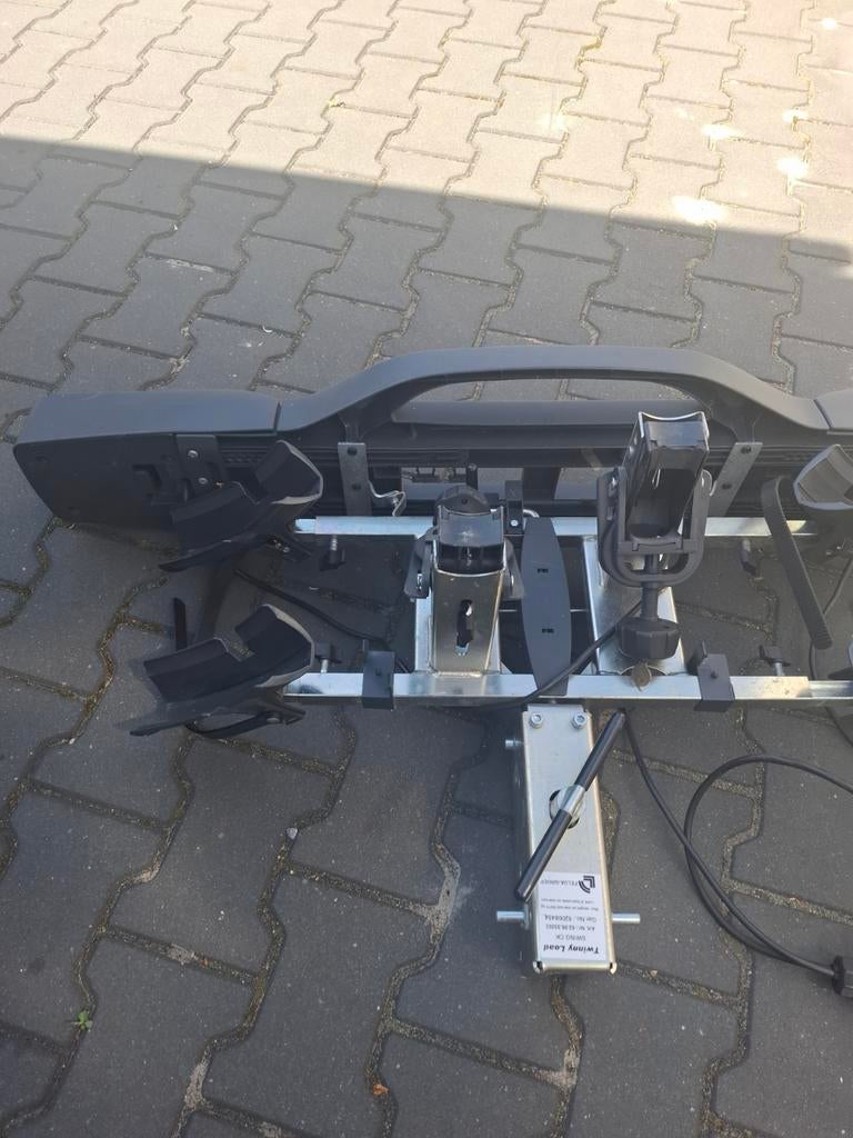 Twinny Load Swing CK fietsendrager voor 2 fietsen, Ophalen of Verzenden, 2 fietsen, Gebruikt, Trekhaakdrager