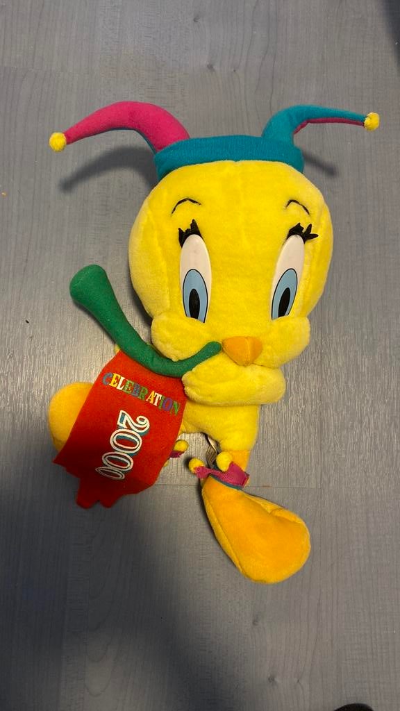 Tweety knuffel looney tunes, Ophalen of Verzenden, Zo goed als nieuw, Overige typen