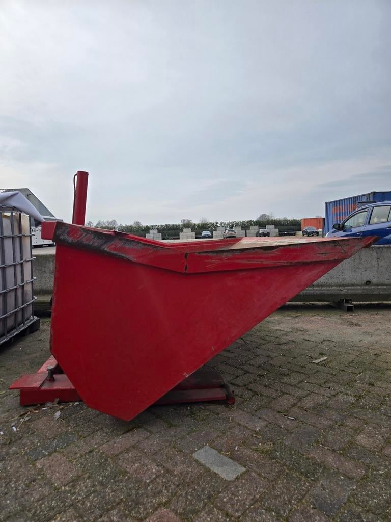 hydraulische schepbak heftruck, Ophalen