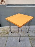 Vintage Hairpin Bijzettafeltje - Deens Design?, Huis en Inrichting, Tafels | Bijzettafels, Ophalen of Verzenden