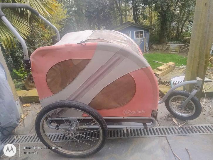 Doggyride Fietskar of wandelwagen, Dieren en Toebehoren, Honden-accessoires, Gebruikt, Ophalen