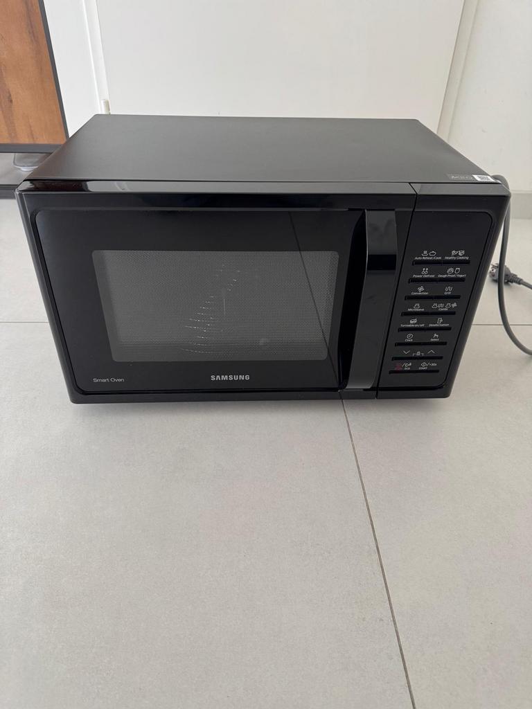 Samsung combimagnetron MC28H5015AK, Combimagnetron, Ophalen of Verzenden, Draaiplateau, Grill