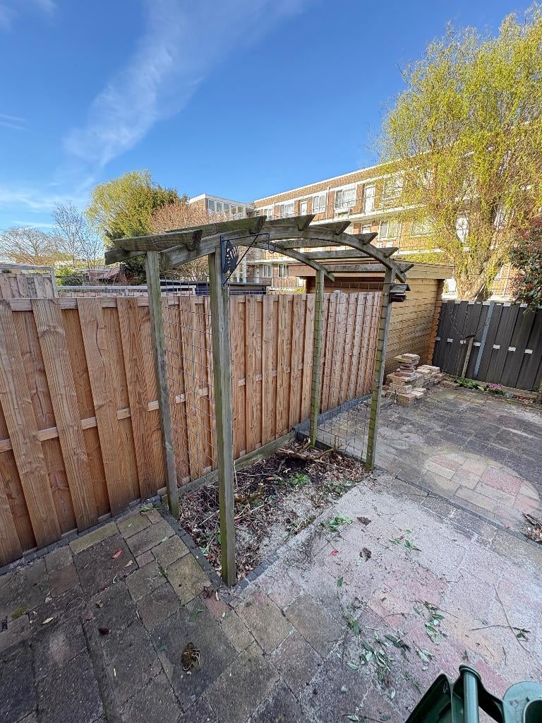 Rozenboog - Gratis af te halen, Tuin en Terras, Ophalen, Gebruikt, IJzer, Tuinhek