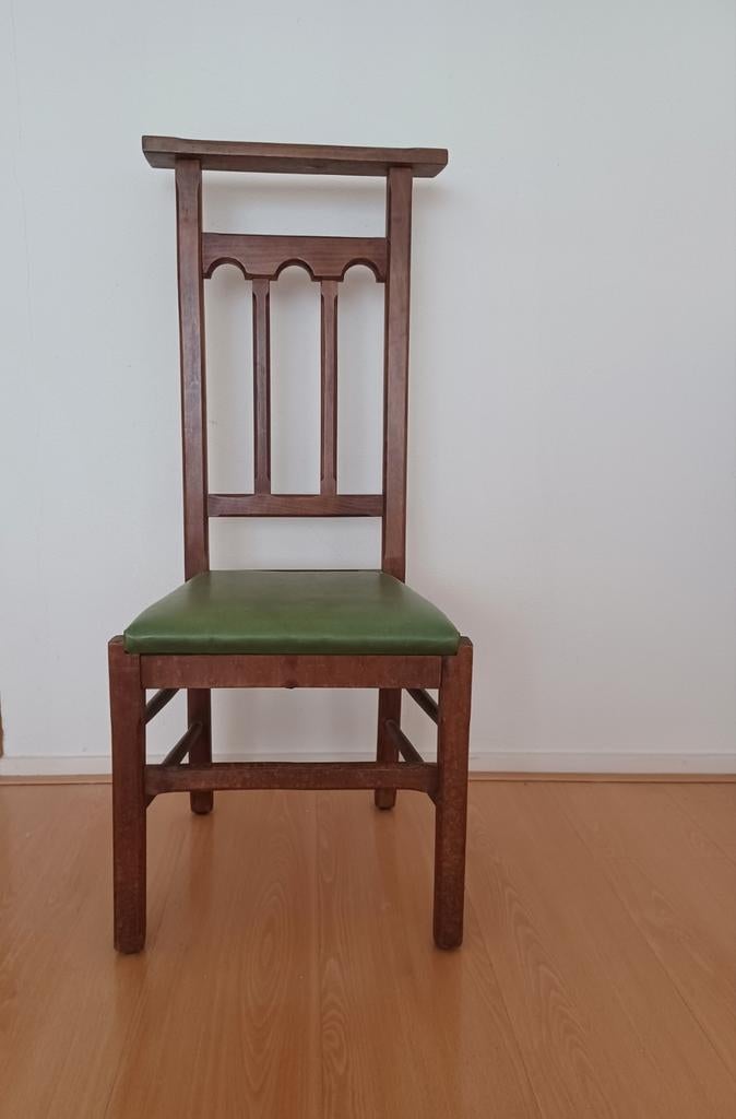 Vintage bidstoel, Ophalen