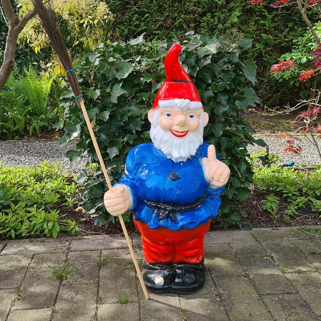 GROTE TUINKABOUTER 92 CM, Tuin en Terras, Ophalen, Nieuw, Kunststof, Tuinkabouter