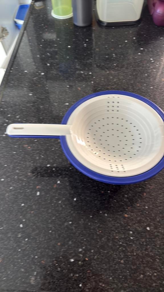Vergiet met deksel, Huis en Inrichting, Keuken | Tupperware, Ophalen of Verzenden, Nieuw