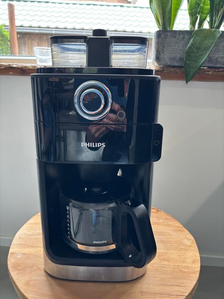 Philips Grind & Brew HD7762 koffiezetapparaat., Ophalen, Gebruikt, 10 kopjes of meer, Koffiemachine