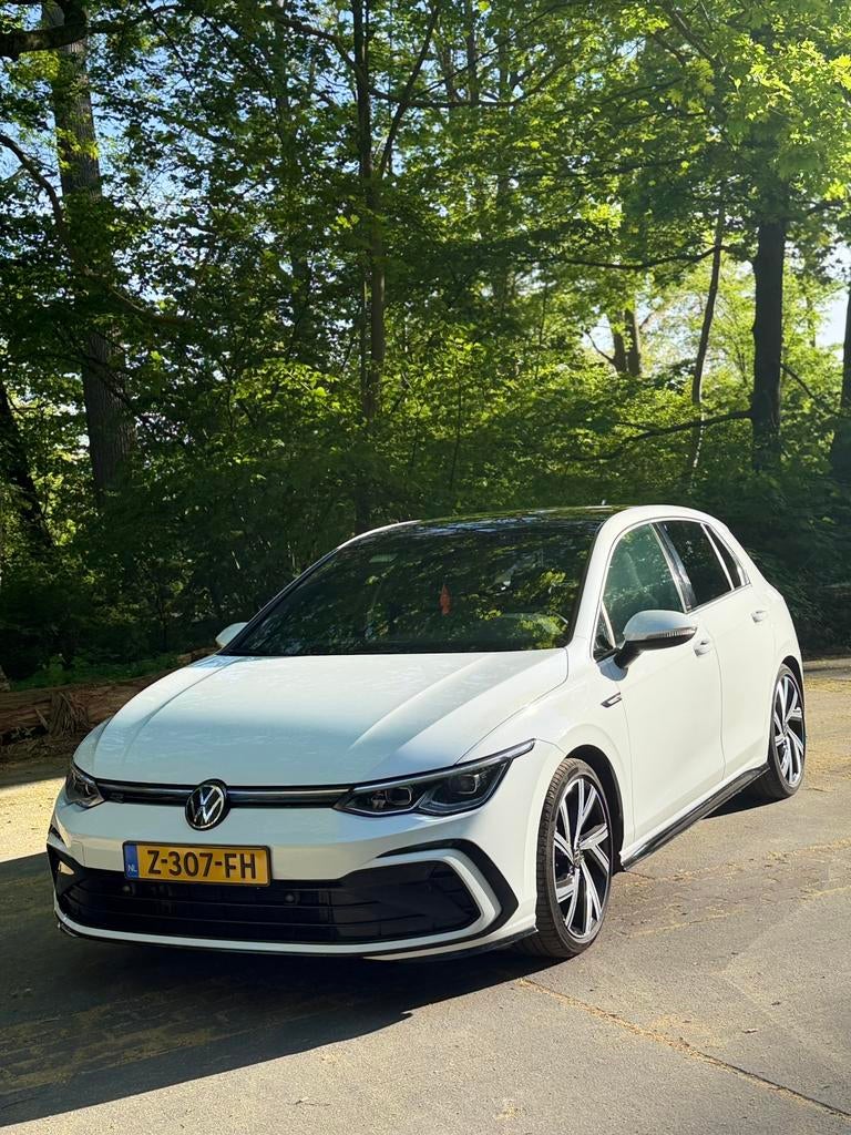 Volkswagen Golf 8 1.5 Etsi 150pk 7-DSG 2021 Wit R-Line, Stof, 1498 cc, 4 cilinders, Startonderbreker