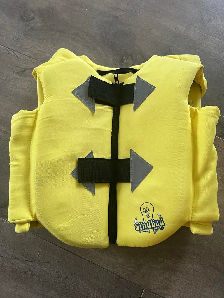 BECO Zwemvest Geel 18-30 kg - swimming vest, Ophalen of Verzenden, Gebruikt, Kind, Reddingsvest of Zwemvest