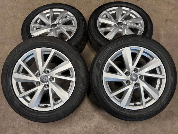 Diversen 17 inch originele velgen + zomerbanden Audi Q2, Auto-onderdelen, Banden en Velgen, Banden en Velgen, Zomerbanden, 17 inch
