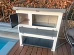 Konijnenhok, Dieren en Toebehoren, Knaagdieren en Konijnen | Hokken en Kooien, Ophalen, 110 cm of meer, Zo goed als nieuw, 90 cm of meer