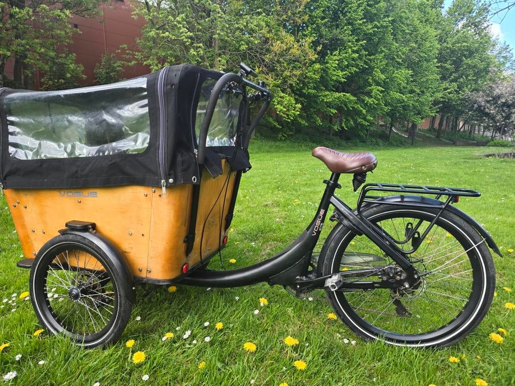 Vogue Superior 3 Bakfiets, Fietsen en Brommers, Fietsen | Bakfietsen, Ophalen of Verzenden, Zo goed als nieuw, 4 kinderen of meer
