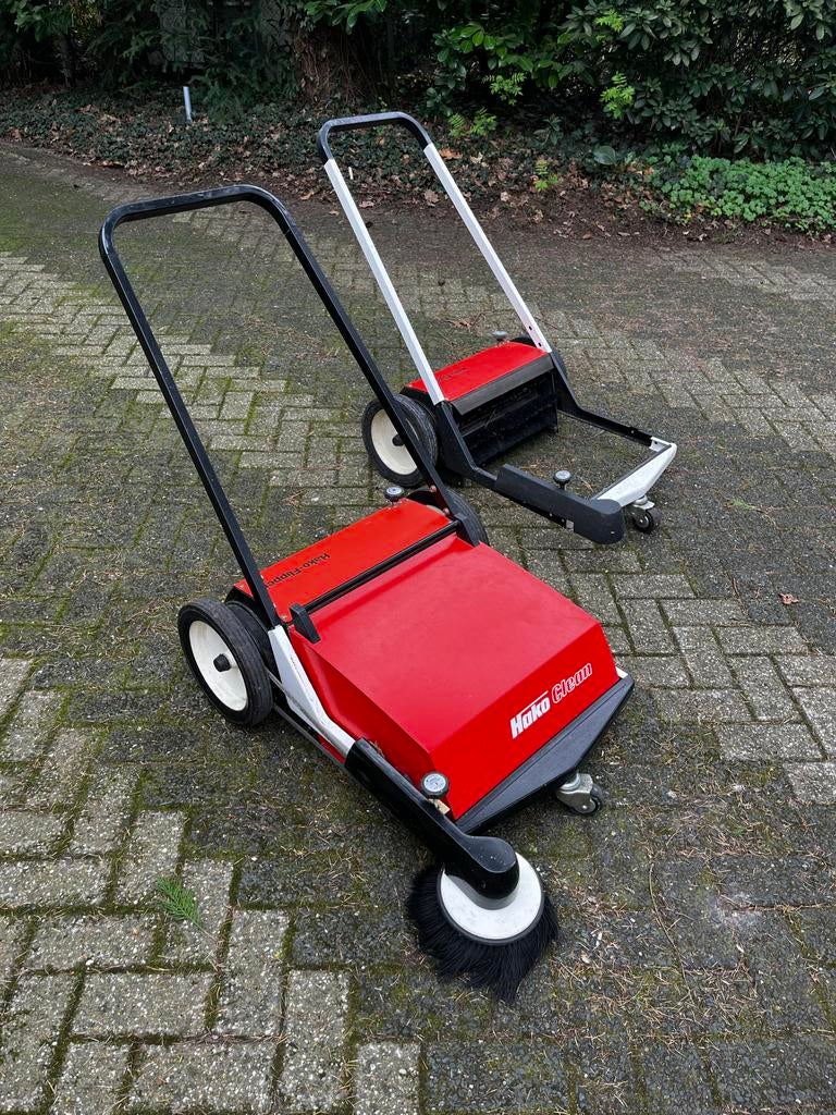 Veegmachine Hako Flipper, Tuin en Terras, Veegmachines, Ophalen, Gebruikt