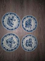 Delfts Blauw Wandborden Set - De Vier Jaargetijden, Ophalen