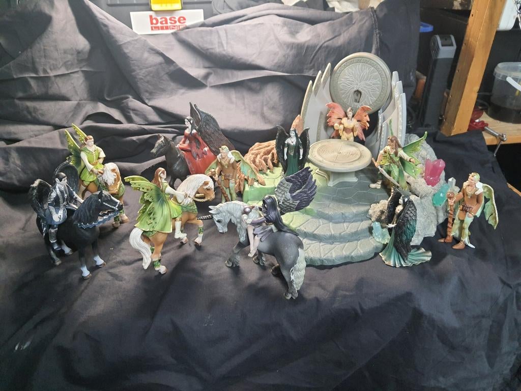 Schleich elven elf tempel, Ophalen of Verzenden, Zo goed als nieuw