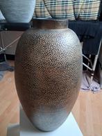 Vaas goudkleurig/zwart  54 hoog, Ophalen, Zwart, Aardewerk of Porselein, 50 tot 75 cm