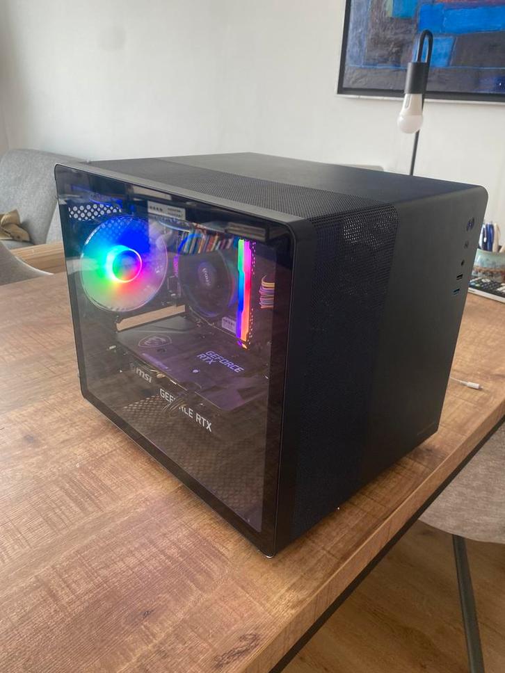 Game PC RTX3060, Computers en Software, Desktop Pc's, Zo goed als nieuw, 3 tot 4 Ghz, HDD, SSD, 16 GB, Met videokaart, Gaming