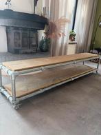 Industrieel TV meubel - 2 meter, Huis en Inrichting, Kasten | Televisiemeubels, Gebruikt, Ophalen of Verzenden, 200 cm of meer