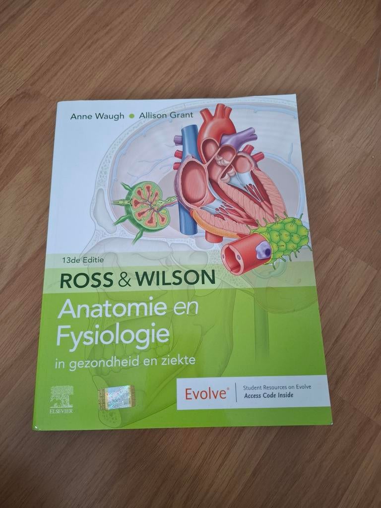 Ross & Wilson Anatomie en Fysiologie 13e editie, Boeken, Studieboeken en Cursussen, Ophalen of Verzenden, Nieuw