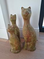Kunst 3 katten of poezen zijn hol van keramiek gemaakt denk, Overige kleuren, Verzenden, Aardewerk of Porselein, Zo goed als nieuw