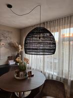 HK Living zwarte lampenkap 75x62x62 (GROOT), Huis en Inrichting, Lampen | Hanglampen, Ophalen, Zo goed als nieuw, Hout, 50 tot 75 cm