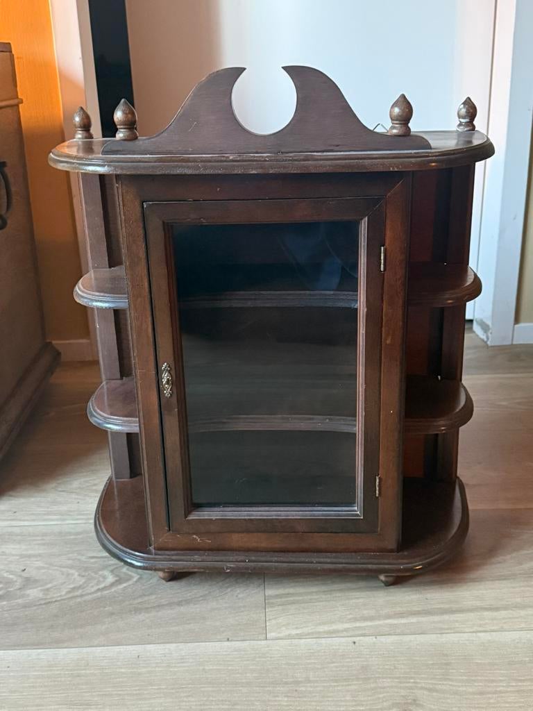 Vintage wandkastje, Huis en Inrichting, Kasten | Vitrinekasten, Zo goed als nieuw, Minder dan 100 cm, 25 tot 50 cm, 50 tot 100 cm