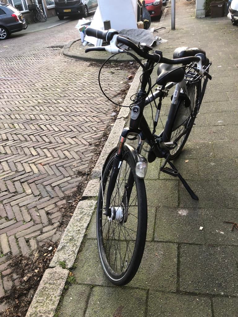 Gazelle Eclipse herenfiets, Fietsen en Brommers, Fietsen | Dames | Damesfietsen, 56 cm of meer, Ophalen of Verzenden, Gebruikt