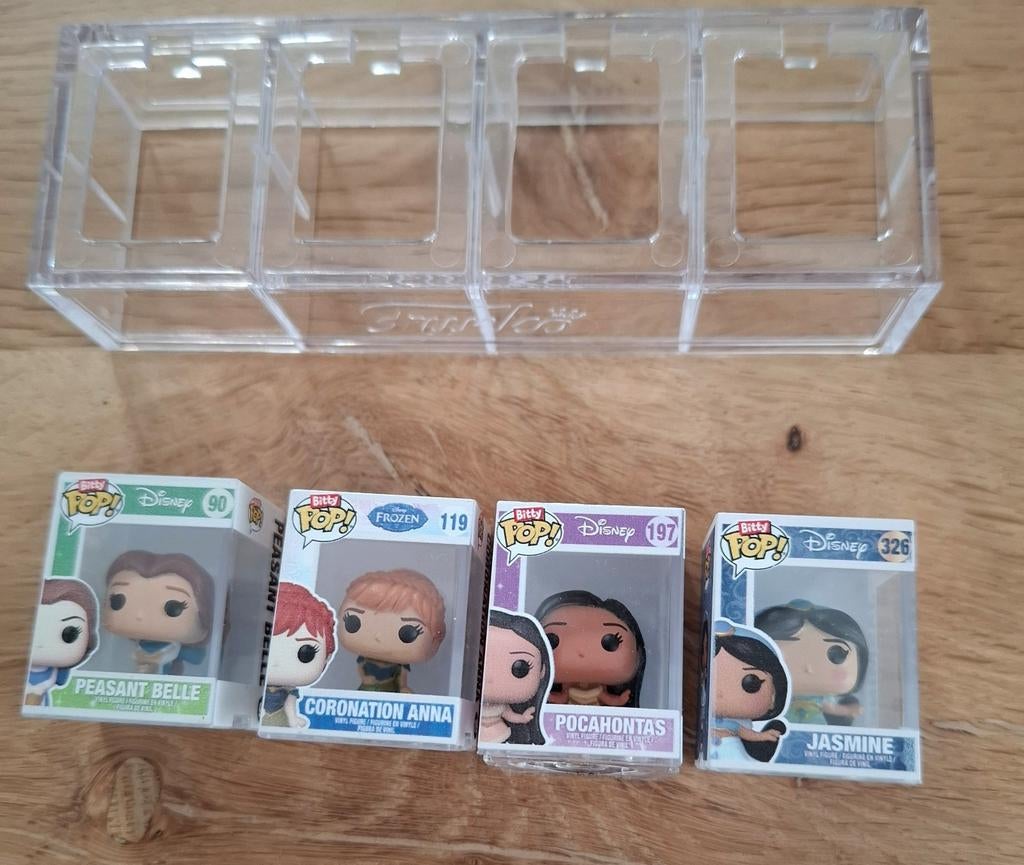 Bitty pop Disney en Frozen 4x, Verzamelen, Poppetjes en Figuurtjes, Ophalen of Verzenden, Zo goed als nieuw