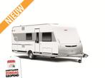 LMC Style 490K special, stapelbed, vloerverwarming, Caravans en Kamperen, Dwarsbed, Bedrijf, Treinzit, Schokbreker