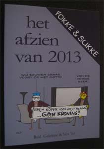 Fokke & Sukke - Het afzien van 2013, Boeken, Stripboeken, Eén stripboek, Ophalen of Verzenden, Zo goed als nieuw