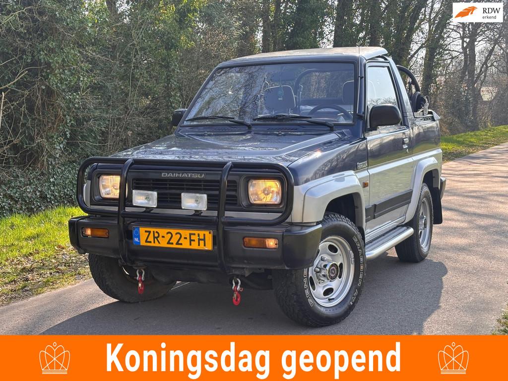 Daihatsu Feroza 1.6 Resin-Top EL II | Cabrio + Hardtop |, Feroza, Stof, Gebruikt, Origineel Nederlands