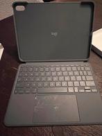 Logitech Combo Touch iPad Air 11-inch (M2) - Trackpad defect, Computers en Software, Apple iPads, Ophalen of Verzenden, Gebruikt