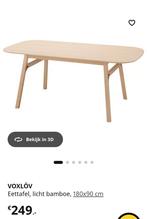 Voxlov ikea tafel, Ophalen of Verzenden, Gebruikt, Rechthoekig, 50 tot 100 cm