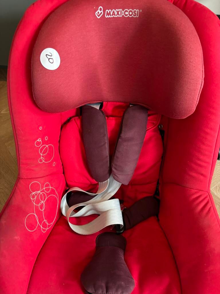 Maxi-Cosi autostoel rood, Ophalen, 0 t/m 18 kg, Zijbescherming, Maxi-Cosi