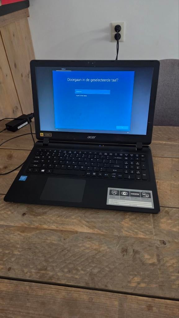 Acer Aspire ES 15 Laptop - Full HD, 128GB SSD, 4GB RAM, Computers en Software, Windows Laptops, 2 tot 3 Ghz, 15 inch, Ophalen of Verzenden