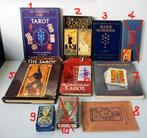 Verzameling TAROT - 7 Tarotboeken en 1 doosje Tarotkaarten, Gelezen, Tarot of Kaarten leggen, Overige typen, Diverse auteurs