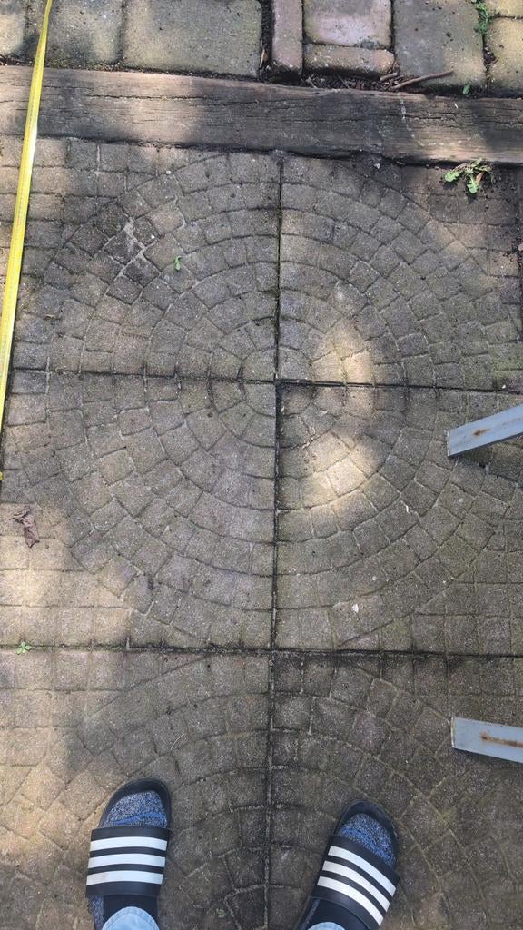 Gratis tuintegels 50x50cm, ongeveer 11m2, Ophalen of Verzenden