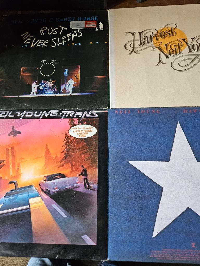 3 lp s Neil Young, Cd's en Dvd's, Ophalen, Gebruikt, 12 inch