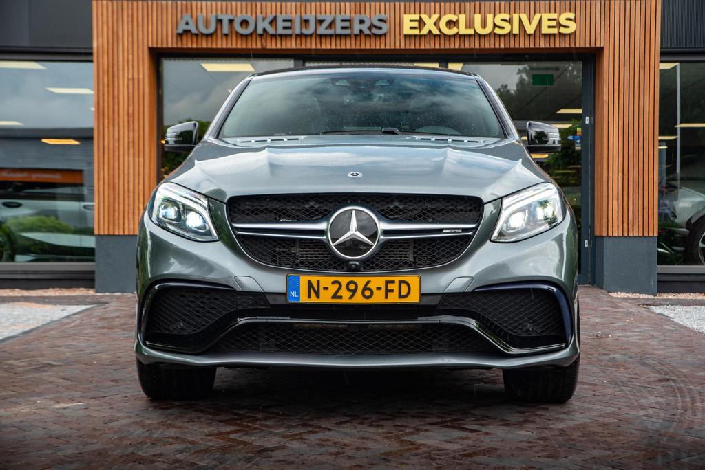 Mercedes-Benz GLE-klasse Coupé AMG 63 4MATIC Panoramadak Ke, Auto's, Mercedes-Benz, Automaat, 5461 cc, Gebruikt, Leder