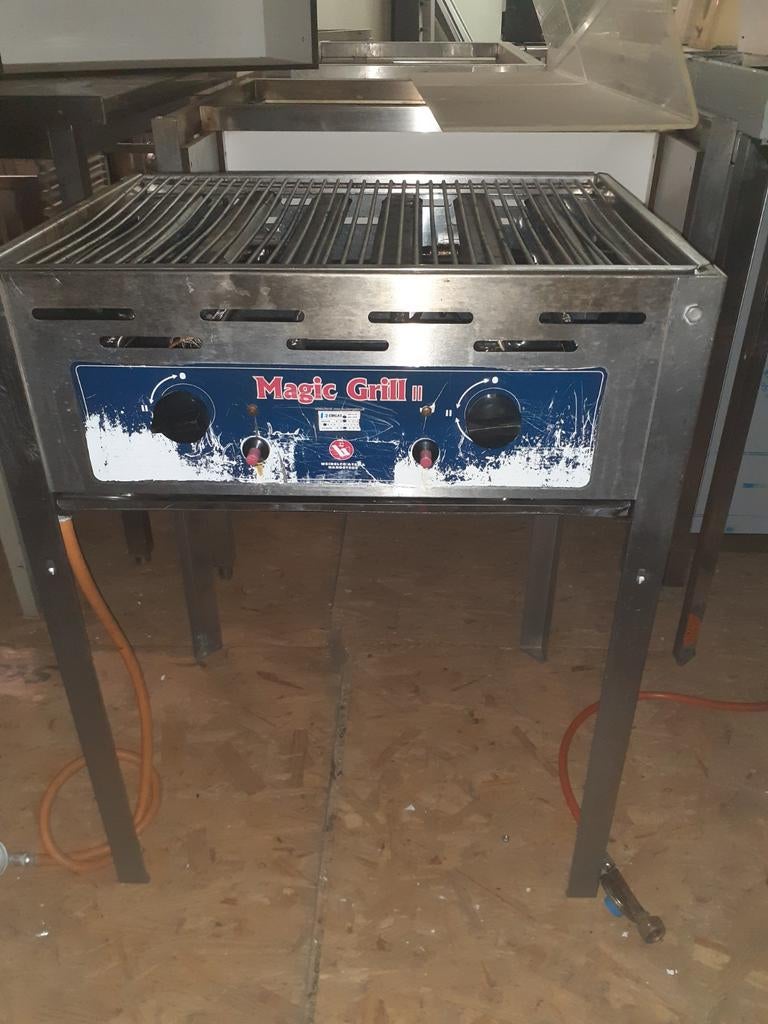 Slagers barbecue, Ophalen