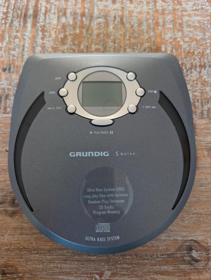 Grundig S quixx discman - nieuwstaat, Audio, Tv en Foto, Walkmans, Discmans en Minidiscspelers, Discman, Ophalen of Verzenden
