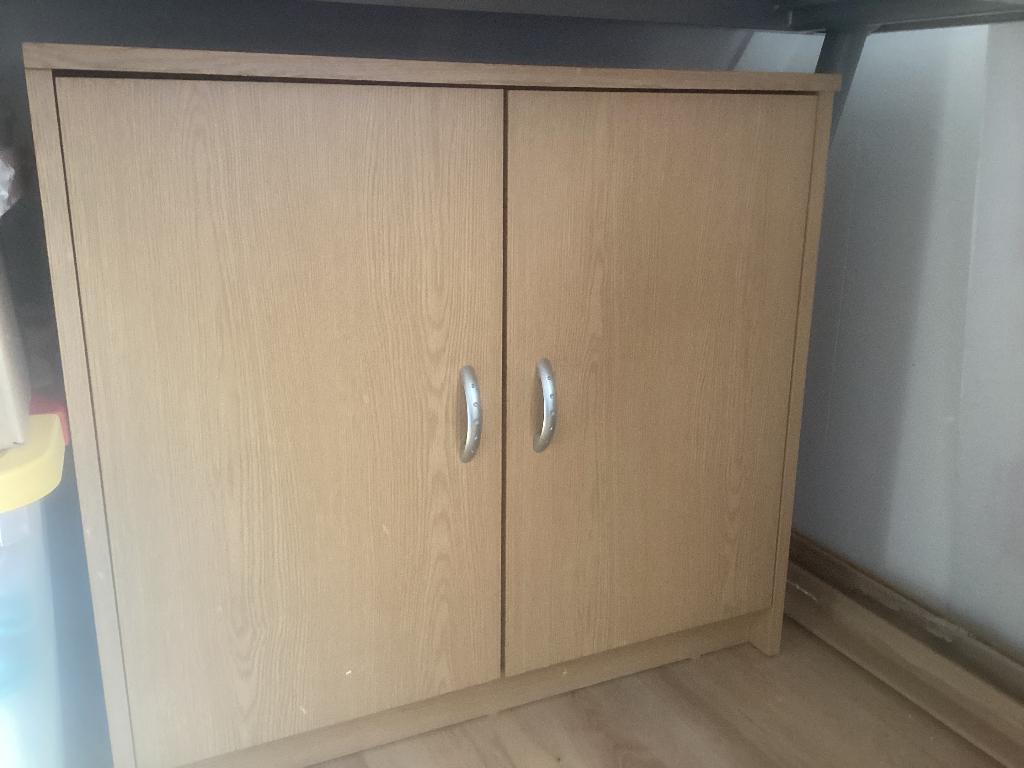 2 LEGKASTEN, Huis en Inrichting, Ophalen, Met deur(en), 50 tot 100 cm, Zo goed als nieuw