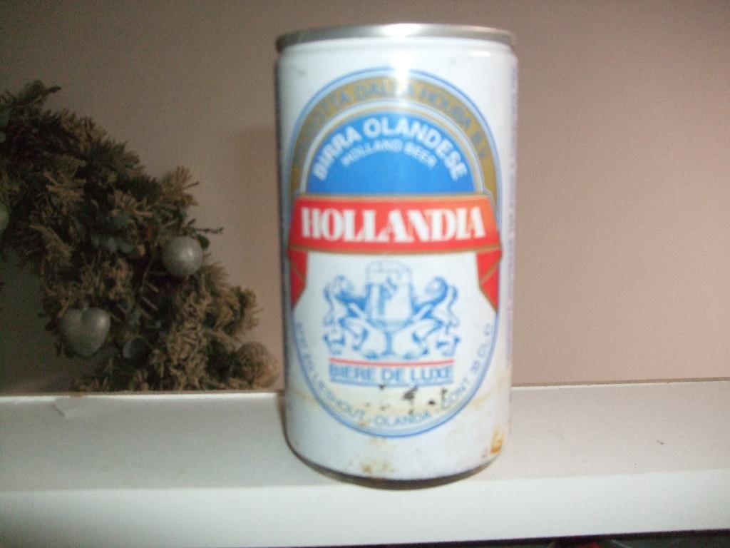 bierblikje hollandis, Ophalen of Verzenden, Gebruikt, Flesje(s), Overige merken