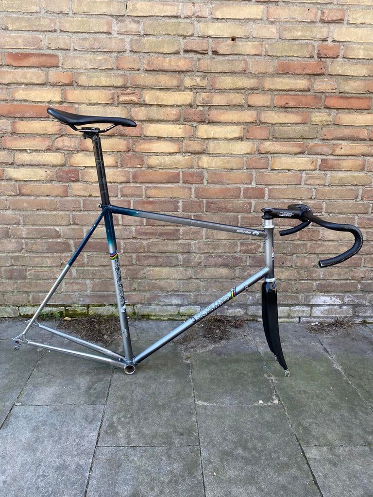 Hopmans racefiets frame, Staal, Zo goed als nieuw, 57 tot 61 cm, Ophalen