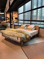 Avek Inventa Ledikant 180x210 inclusief twee matrassen!!, 210 cm, Ophalen of Verzenden, 180 cm, Grijs